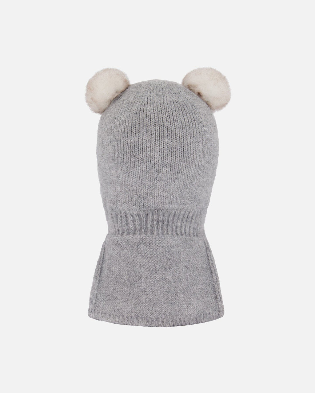 Knit Balaclava Heather Gray